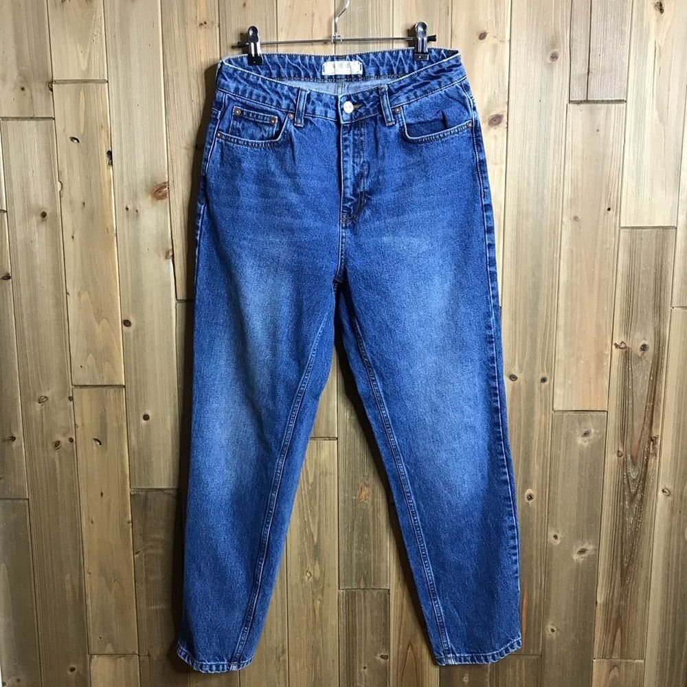 We the Free Womens Straight Leg Medium Wash Denim Jeans Sz 28